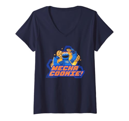 Camiseta Mecha Cookie ideal para looks casuales y fans de Sesame Street