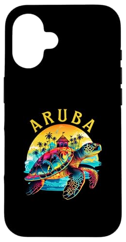 Aruba Souvenir �A���o�̂��y�Y �X�}�z�P�[�X iPhone 16 �p