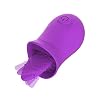 Nippel Clitoris Vibrator met 10 trillingsmodi, Clitoris Sucker Waterdichte Clitoral Stimulator Klassieke Vibrators, Stimulator Erotisch Speeltjes voor jou,Purple