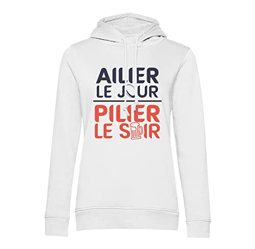 Sweat à capuche ailier rugby pour homme idéal pour l'apéro