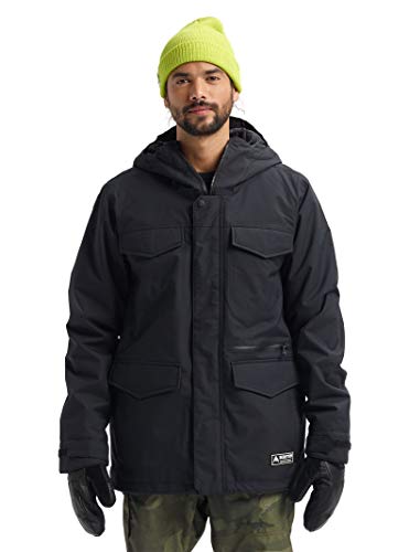 Burton Mens Covert Jacket, True Black New, Large