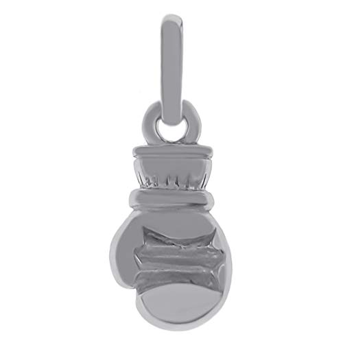 Pendentif gant de boxe en argent 925 anti-ternissement bijou robuste
