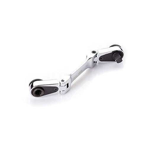 Ezred 4S04 Micro Combo Dual Ratchet Socket With 1/4" Square Drive & Magnetic Bit Drive #TOP1