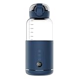 【Répondre aux exigences de température de l'eau】Chauffe-Eau Portable Quelle que soit la marque de lait en poudre, n'importe quel lait en poudre peut être brassé, 37C-55 ℃, 1 degré et 1 réglage, correspondant aux exigences de température de l'eau de diverses poudres de lait, les nutriments ne seront pas perdus et le bébé grandira bien