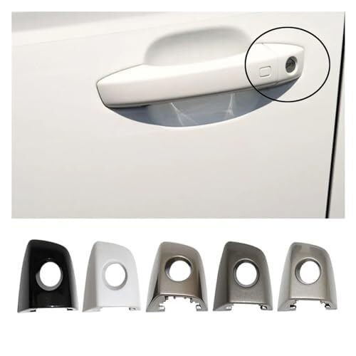 Cache-poignées de porte beige savane Audi A6 C7 finition luxe - 3