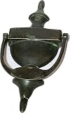 KALPTARU HANDICRAFTS Solid Brass Heavy Door Knocker Finish Brass Made Georgian 8"inch Round Brass Do