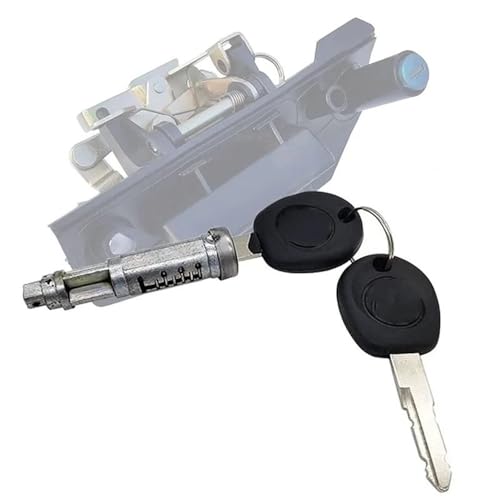 Serrure hayon coffre T4 Caravelle cylindre serrure porte arrière 701829239 mécanisme avec 2 clés