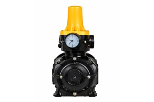 Image of Crompton 1HP Super Silent Pressure Pump with Pressure Controller|4.5 Bar Max Pressure| Automatic Operation for 4-5 Bathrooms, Kitchen, Homes & Villas, 1 Year Warranty