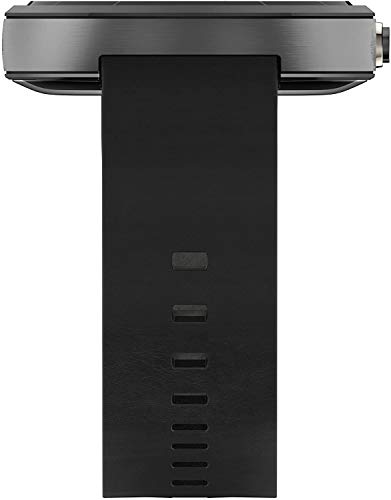 Motorola Moto 360 Timepiece Smart Watch - 1St Gen - Black Leather For Android Smart Phone - With Wall/Car Charger Dock (Renewed) #TOP6