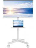 BONTEC Rolling TV Stand