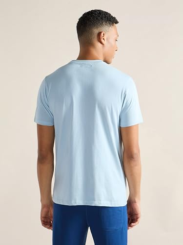Image of Clans & Hans Men's Super Combed Cotton T Shirt, Regular Fit Round Neck Tshirt, Half Sleeves, Plain T-Shirt for Men