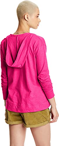 hanes women's slub jersey hoodie