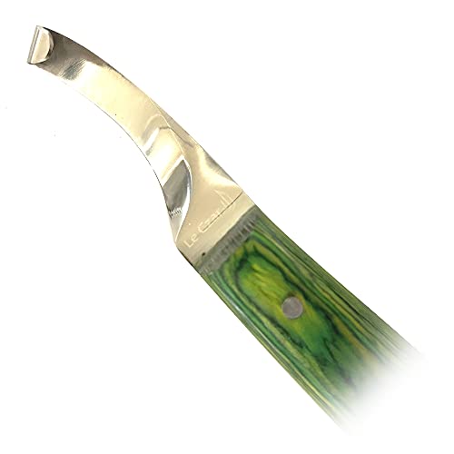 Leczar Precision Farrier Tools Super Sharp Hoof Knife | Right-Handed Knife, Hoof Knife With Wooden Handle, Sharp Hoof Knife #TOP4