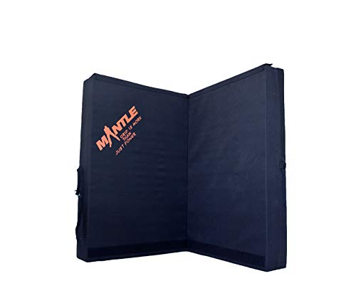 Mantle Climbing Equipment Fallschutzmatte Crash Pad Bouldermatte schwarz...