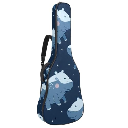 Housse de transport pour guitare acoustique 104,3 cm tissu Oxford