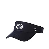 NCAA Penn State Nittany Lions Mens Adjustable Visor Drill, Penn State Nittany Lions Navy, Adjustable