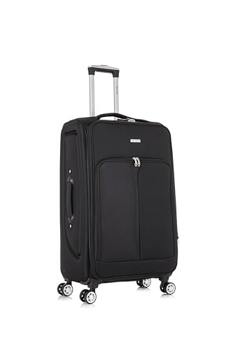 29' Large Suitcase Super Lightweight 20% Expandable 4 Wheels Spinner Soft Shell Check in Luggage for...