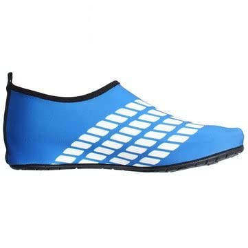 ubersweet Men/Women Blue Surf Aqua Beach Water Socks Swimming Water Shoes [M]-picture-36