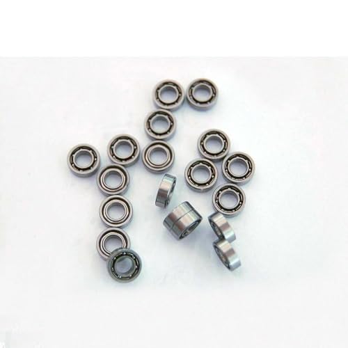 MR84ZZ ABEC-1 roulements miniatures de haute précision 4 x 8 x 3 mm en acier durable - 2