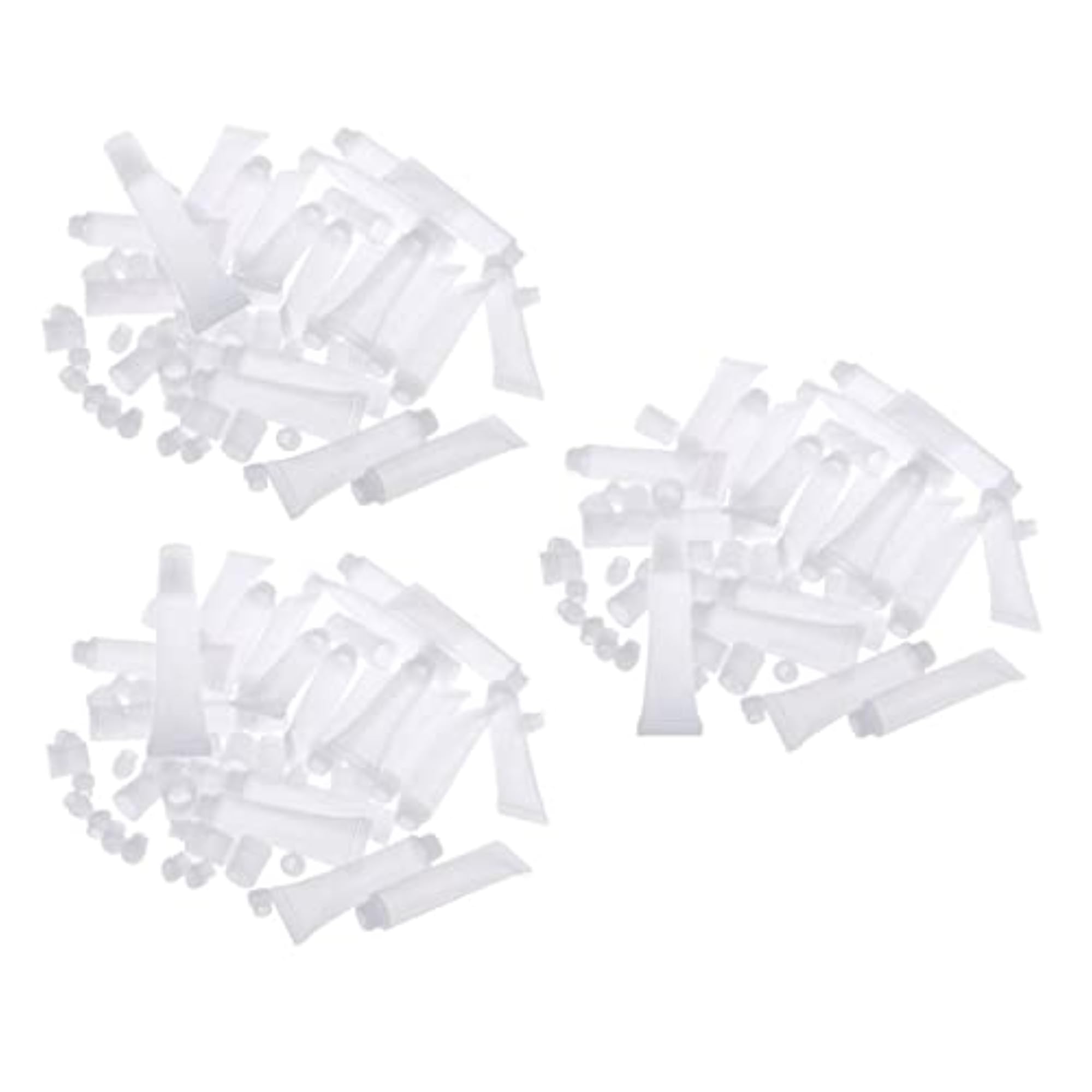 60pcs 8g Empty Lip Gloss DIY Squeeze Tubes Containers