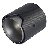 Punte di scarico M Silenziatore Tubo 1 Pz In 60mm/63mm/67mm/70mm Out 93mm Lunghezza 90mm Per BMW Serie 3 4