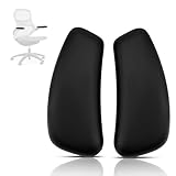 SINOLUXE Armrest Pads Replacement for Knoll Generation Chair, only Suitable for high-Performance Swivel Adjustable Direction Generation Chairs, Black（1 Pair）