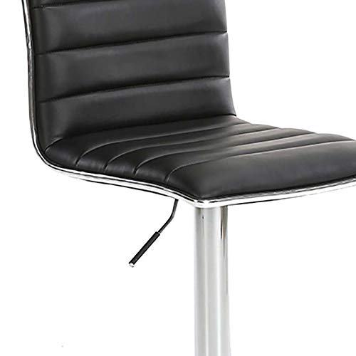 Conjunto com 2 Banquetas Giratórias Marilyn Preto