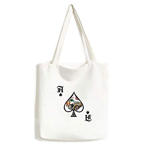 Sac à main coloré au motif de voitures de plage pour femme