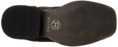 Roper Belle Square Toe Cutout Cowboy Boot (Toddler/Little Kid)4