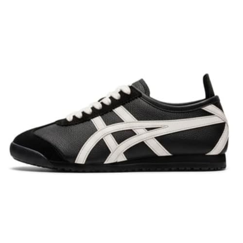 Generic Men's PU Upper Striped Casual Sneakers Black - Image 5