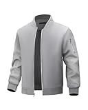 blouson femme xxl pas cher Veste légère pour homme en tissu 100 % polyester, coupe-vent, déperlante, respirante et résistante. Que ce soit pour vos trajets quotidiens au travail ou pour vos activités en extérieur, elle vous garde au chaud pendant longtemps et est extrêmement confortable à porter.