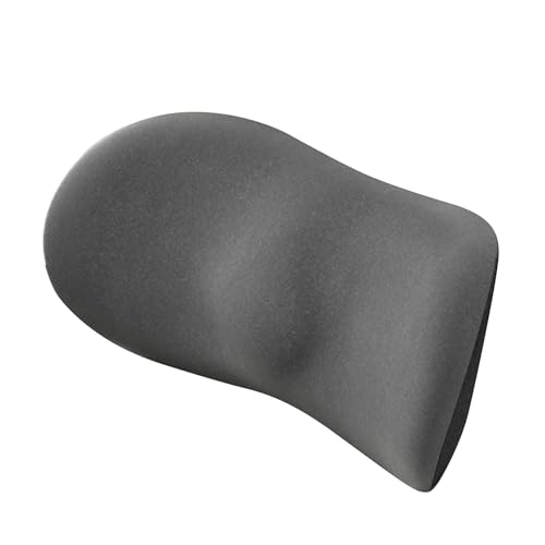 Almohadilla Lumbar de Soporte - Soporte Lumbar Ergonómico para Espalda - Almohadilla Ergonómica Transpirable para Viajes Largos En Coche, Trabajo Y Juegos Confortable