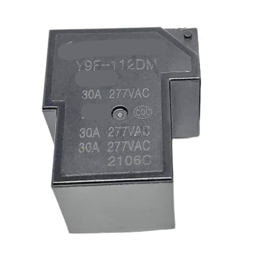Relais 4 broches Y9F-112DM 12V 30A T90A4-12A à haute conductivité
