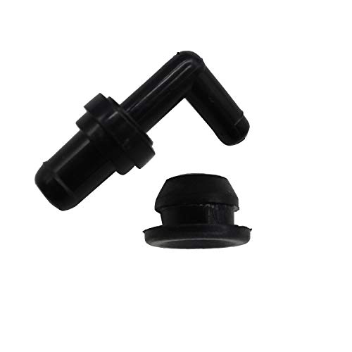 PCV Valve and Grommet Kit 90° 17139-PK1-000 17130-PM6-003 Compatible for Honda Toyota