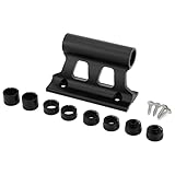 X AUTOHAUX 1 Set Universal Quick Release Bike Fork Mount Rack for 0.25 Inch (6.5mm) Thru Axle with Aluminum Alloy Anti-Corrosion Black