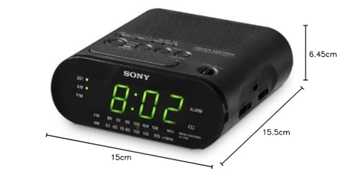 Image of Sony Dream Machine Clock Radio Model No. ICF-C218