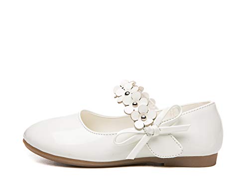 Little Girls Dress Ballet Mary Jane Flat Shoes for Toddler Little Kids Princess Flower Girl Wedding Party2