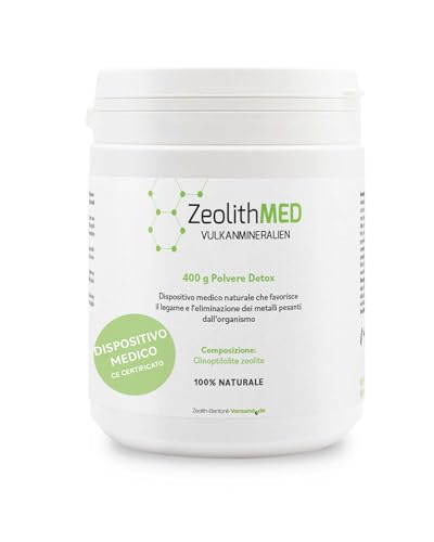 Zeolite MED Detox-Polvere 400g Dispositivo Medico CE