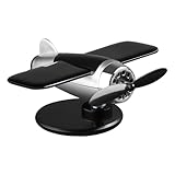 ソーラー飛行機 | ソーラー回転ヘリコプターモデル装飾 - 卓上 デスクトップ 室内用フィギュア