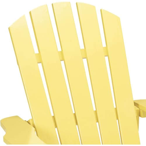 Leigh Country TX 38998 Adult Adirondack Yellow Chair - Thumbnail 7