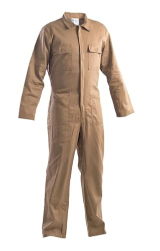 Generico TUTE INTERA DA LAVORO UOMO IN COTONE 100% MASSAUA (KAKI, 44)