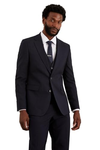 Burton Navy Slim Fit Essential Suit Jacket, 42L, Navy