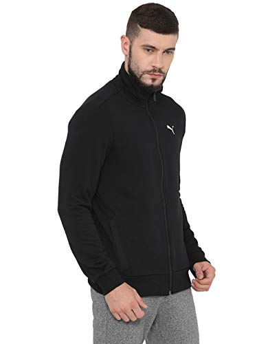 Image of Puma Mens Zip Through Neck Solid Sports Jacket