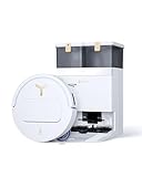 ECOVACS DEEBOT T50 PRO OMNI Gen3 Robot Aspirapolvere Lavapavimenti, spazzola laterale e mocio a estensione, 25.000 Pa, AIVI 3D 3.0, detergente automatico, lavaggio a 75 °C, asciugatura, 81 mm, Bianco