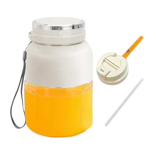 jamgeery Licuadora Para Batidos Pequeña | Preparador De Bebidas Para Cocina,Vaso Mezclador Anti-derrames De 1.3L Para Triturar Hielo Y Hacer Zumos