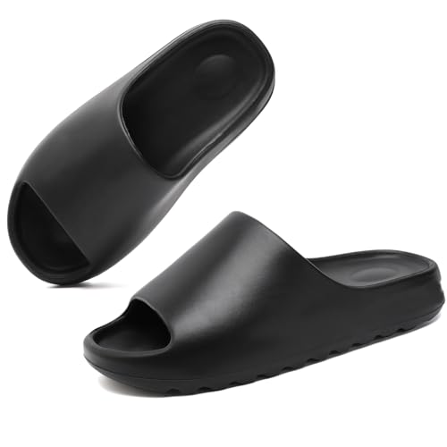 Cloud Slides Sandals for Women Men, Pillow Slippers,Open Toe Garden Shoes,sandals women,Drying Soft Lightweight Shower Shoes for Indoor and Outdoor