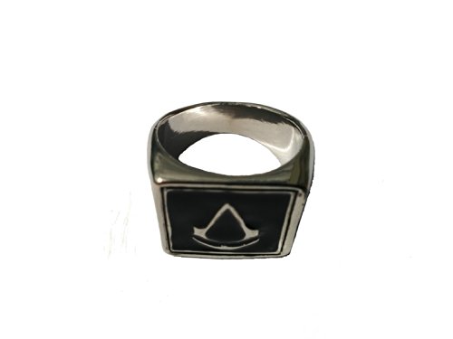 Assassin's Creed Ring - Brotherhood Revalation Black Flag I Ii Iii Silver #TOP1