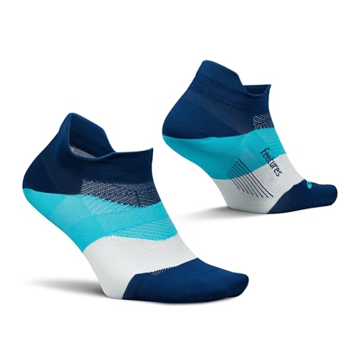 Image of Feetures Elite Light Cushion Mini Crew Sock - Sport Sock with Targeted Compression