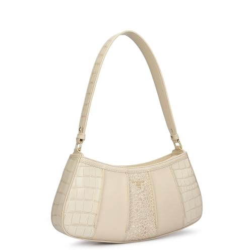 Image of Da Milano Leather Shoulder Bag for Women (01908OL)