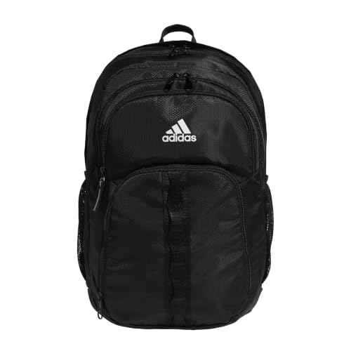 Image of adidas Prime 6 School Backpack | Padded Laptop Sleeve, Multiple Organizer Pockets, Water-Bottle Pockets, Durable Build, School Gym & Travel Ready